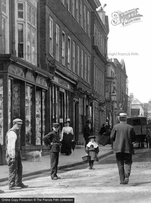 Photo of Maldon, A Little Girl In The High Street 1901