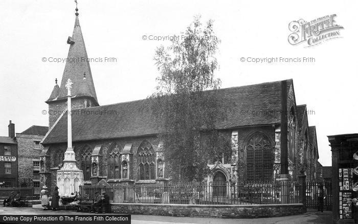 Photo of Maldon, All Saints Church And War Memorial 1921