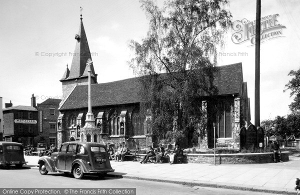Photo of Maldon, All Saints Church c.1950