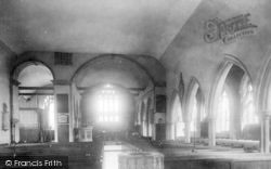 All Saints Church Interior 1901, Maldon