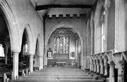 All Saints Church Interior 1923, Maldon