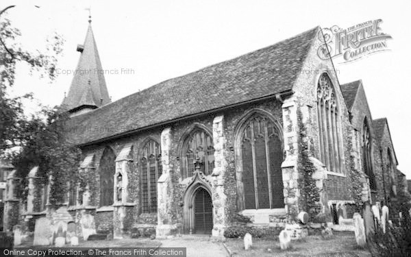 Photo of Maldon, All Saints Parish Church c.1960