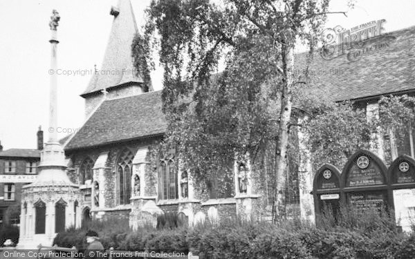 Photo of Maldon, All Saints Parish Church c.1960