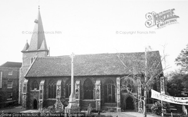 Photo of Maldon, All Saints Parish Church c.1965