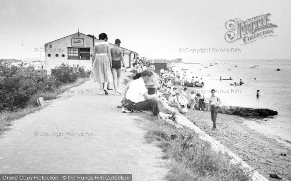 Photo of Maldon, Beach Walk, Mill Beach c.1960