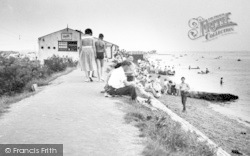 Beach Walk, Mill Beach c.1960, Maldon