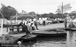 Boating, Mill Beach c.1965, Maldon
