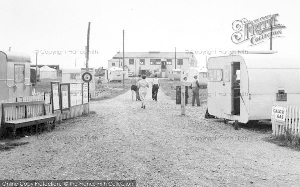 Photo of Maldon, Camp Entrance, Mill Beach c.1955