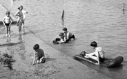 Children Playing In Marine Lake c.1960, Maldon