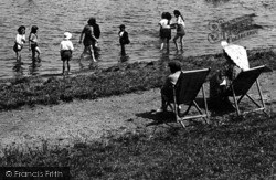 Children Splashing In Marine Lake 1923, Maldon