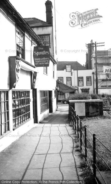 Photo of Maldon, Church Walk c.1965