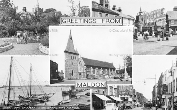 Photo of Maldon, Composite c.1955