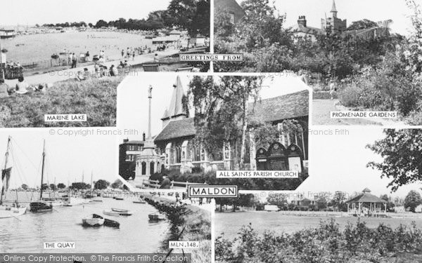 Photo of Maldon, Composite c.1960