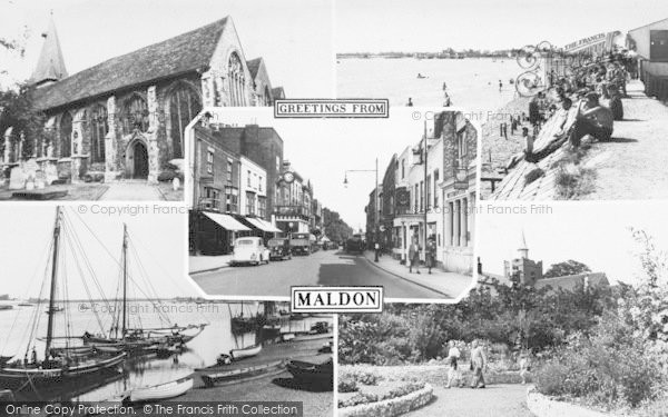Photo of Maldon, Composite c.1960