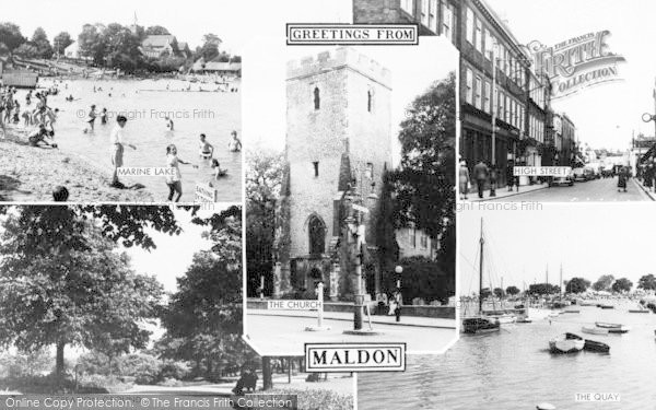 Photo of Maldon, Composite c.1965