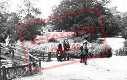 Fishing At Beeleigh Weir 1893, Maldon