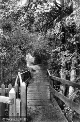 Footbridge Near Beeleigh 1908, Maldon