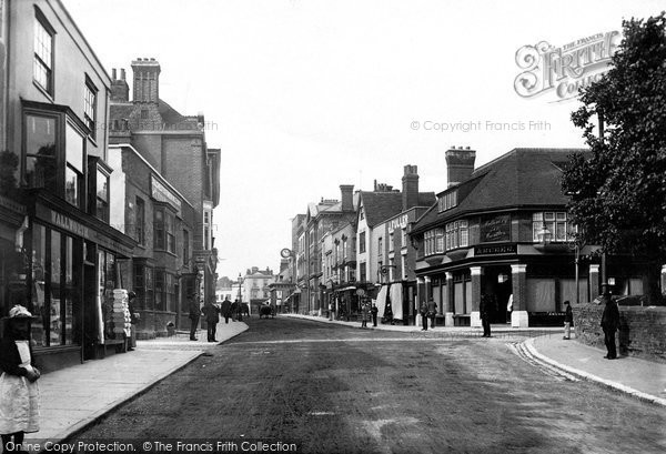 Photo of Maldon, High Street 1891