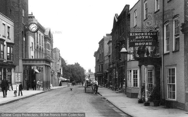 Photo of Maldon, High Street 1898