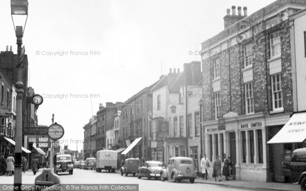 Photo of Maldon, High Street c.1960