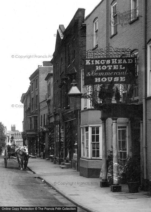 Photo of Maldon, High Street, King's Head Hotel 1898