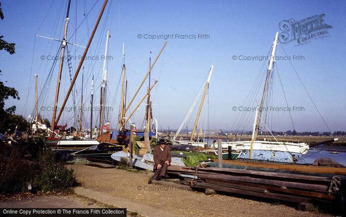 Photo of Maldon, Hythe Quay 1983