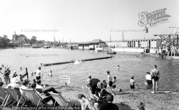 Photo of Maldon, Marine Lake c.1960