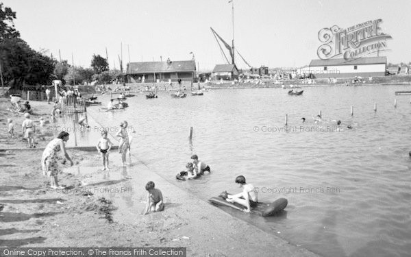 Photo of Maldon, Marine Lake c.1960