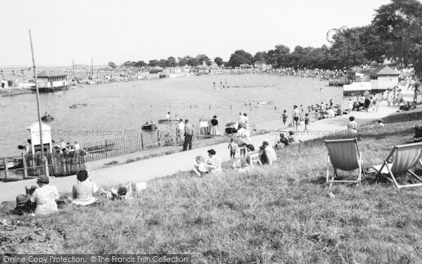 Photo of Maldon, Marine Lake c.1960