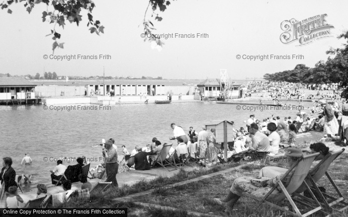 Photo of Maldon, Marine Lake c.1960
