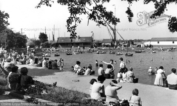 Photo of Maldon, Marine Lake c.1960