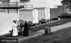 Marine Lake, Ladies And Bathing Machines 1909, Maldon