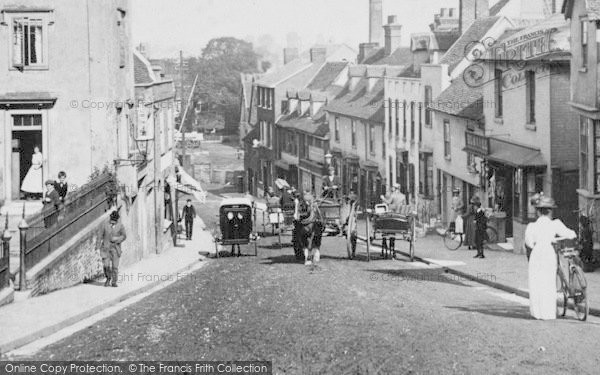 Photo of Maldon, Market Hill, Street Scene 1909