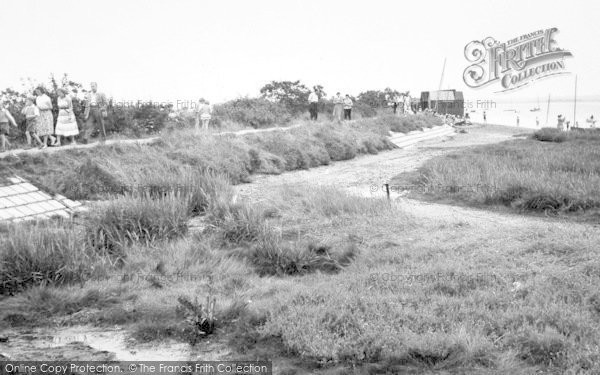 Photo of Maldon, Mill Beach c.1960