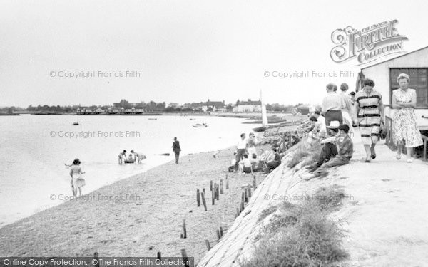 Photo of Maldon, Mill Beach c.1965