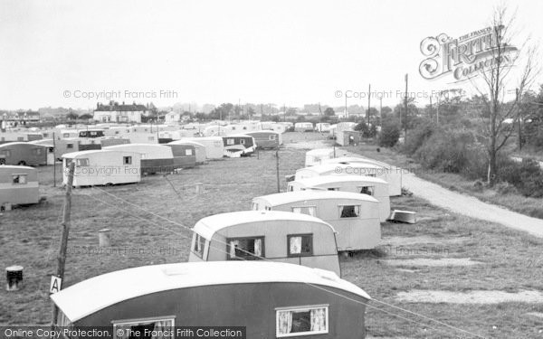 Photo of Maldon, Mill Beach Camp c.1955