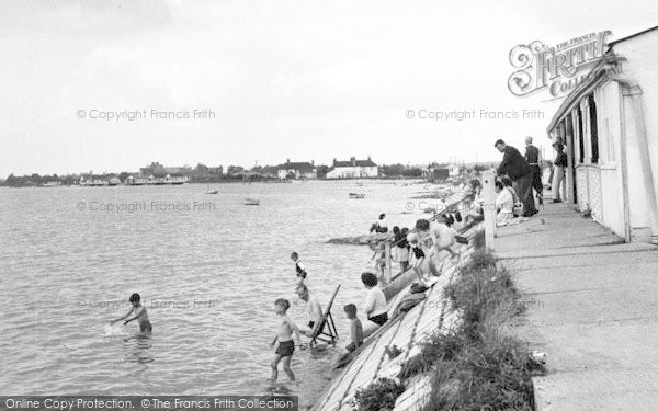 Photo of Maldon, Mill Beach Camp c.1955