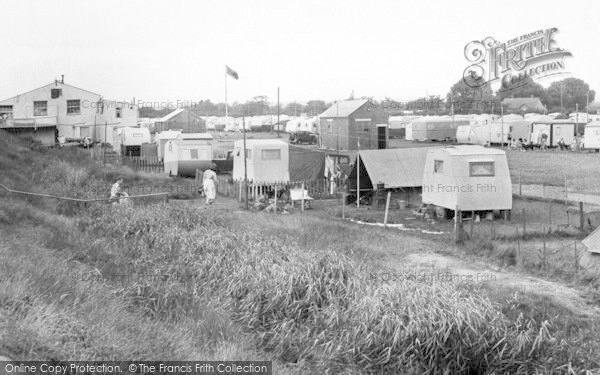 Photo of Maldon, Mill Beach Camp c.1955