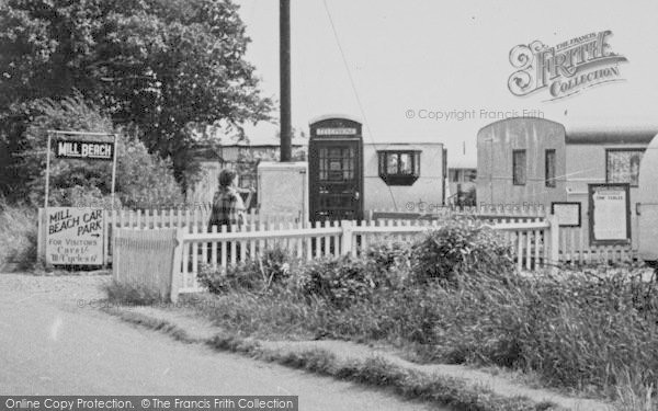 Photo of Maldon, Mill Beach Camp, Entrance c.1955