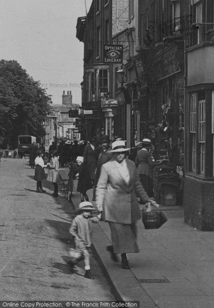 Photo of Maldon, Mother And Son Shopping 1921