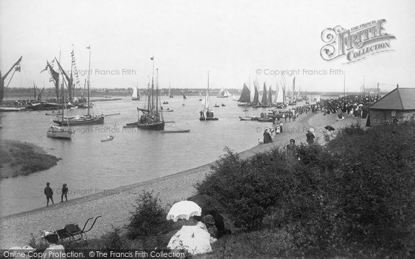 Photo of Maldon, River Blackwater 1895