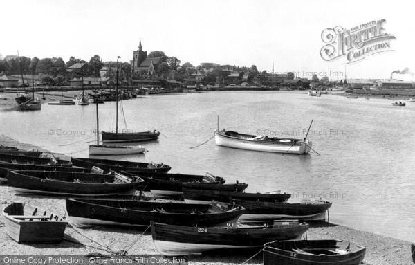 Photo of Maldon, River Blackwater c.1950