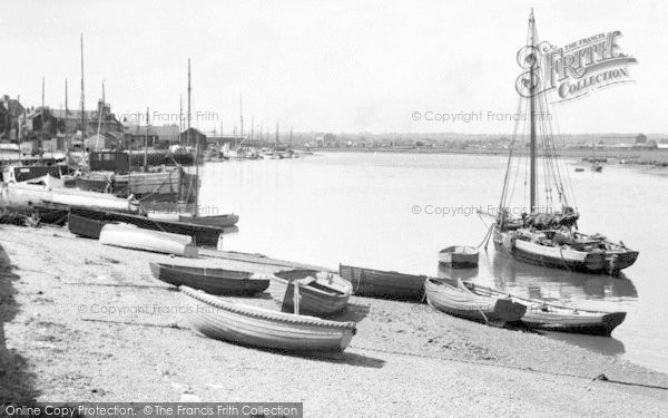 Photo of Maldon, River Blackwater c.1950