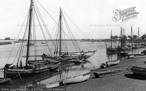 Photo of Maldon, River Blackwater c.1955