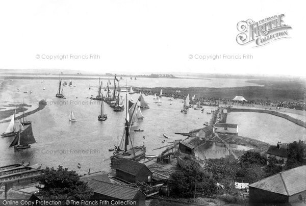 Photo of Maldon, River Blackwater From The Church 1895