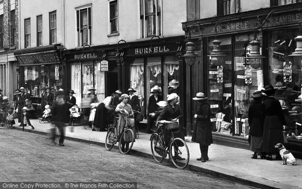 Photo of Maldon, Shops In The High Street 1921