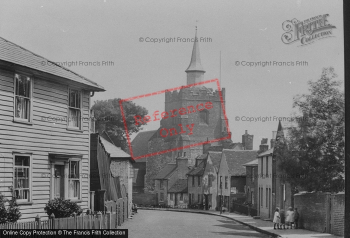 Photo of Maldon, St Mary's Church 1921