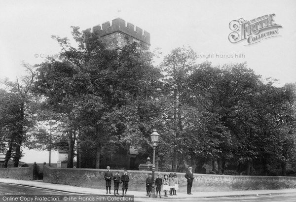 Photo of Maldon, St Peter's Church 1901