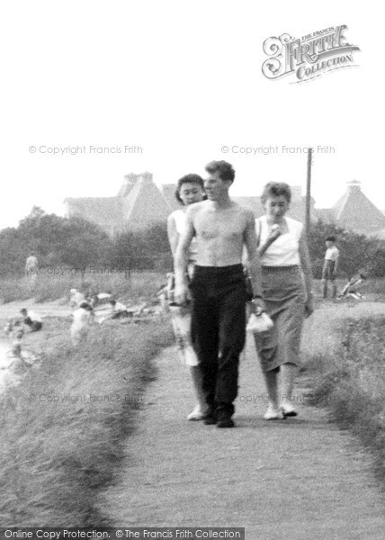 Photo of Maldon, Summer At Mill Beach c.1965