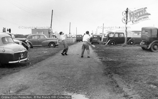Photo of Maldon, The Caravan Park, Mill Beach c.1955